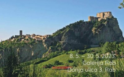 OTVORENJE GALERIJE “RAB” I IZLOŽBE FOTOGRAFIJA prof. MILJENKA DOMIJANA “POPEH SE U SAN LEO…/VASSI IN SAN LEO…”