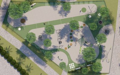 Radovi na dječjem igralištu Boškopini