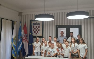 Gradonačelnik primio uspješne članove Kajak kluba “Rab ’83”
